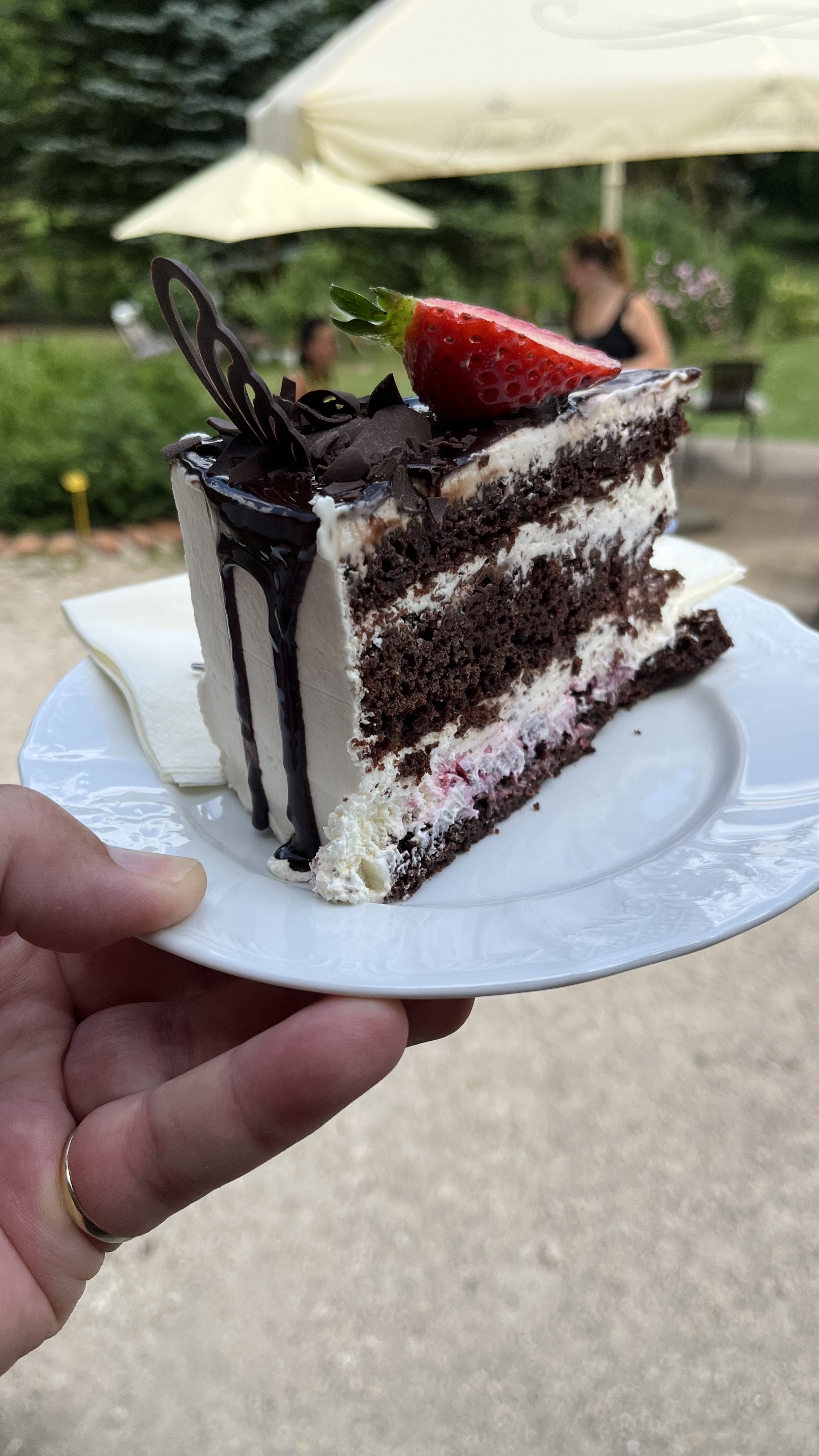 Zámeček a okolí — pohled 1